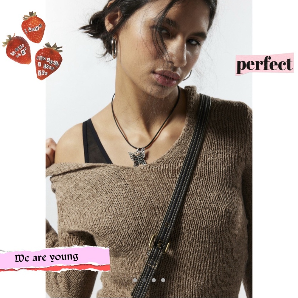 Silence + Noise Mae Hooded Sweater – Small – Taupe – Urban Outfitters Exclusive